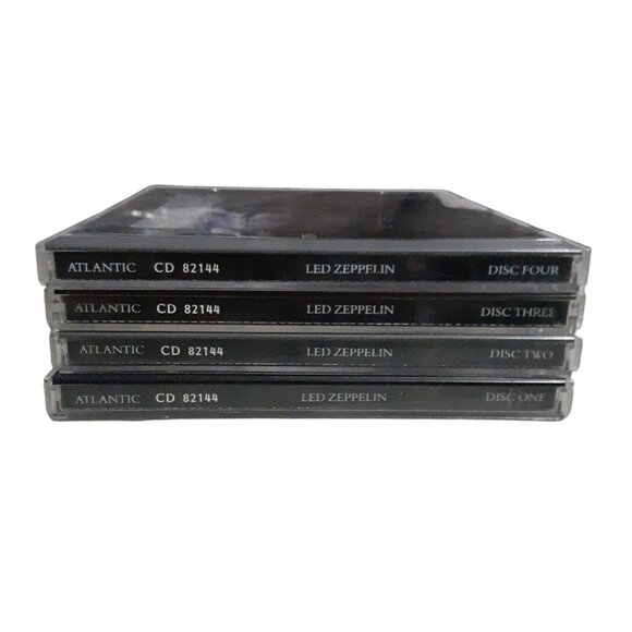 Led Zeppelin 1-4 CD SET (No Box) CDs Only 1990 VG++ - Picture 1 of 6